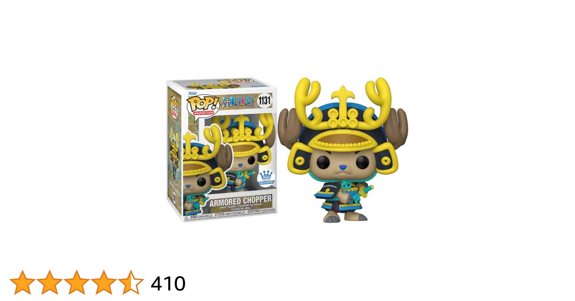 Amazon.com: Funko Pop One Piece Tony Tony Chopper (Armored